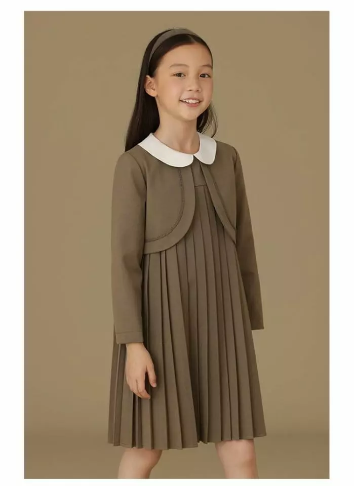 Ciel De Maman - Korean Children Fashion - #Kfashion4kids - Borelo Jacket One-piece Set - 4