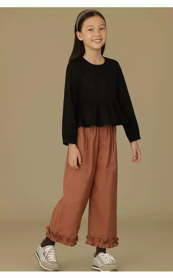 Ciel De Maman - Korean Children Fashion - #magicofchildhood - Frill Short Blosue - 2