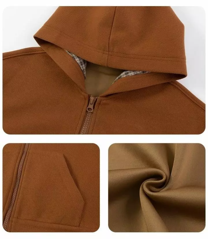 Ciel De Maman - Korean Children Fashion - #magicofchildhood - Amber Hoody Zip-up - 11
