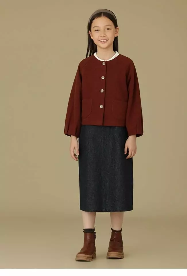 Ciel De Maman - Korean Children Fashion - #magicofchildhood - Single Button Cardigan Jacket - 5