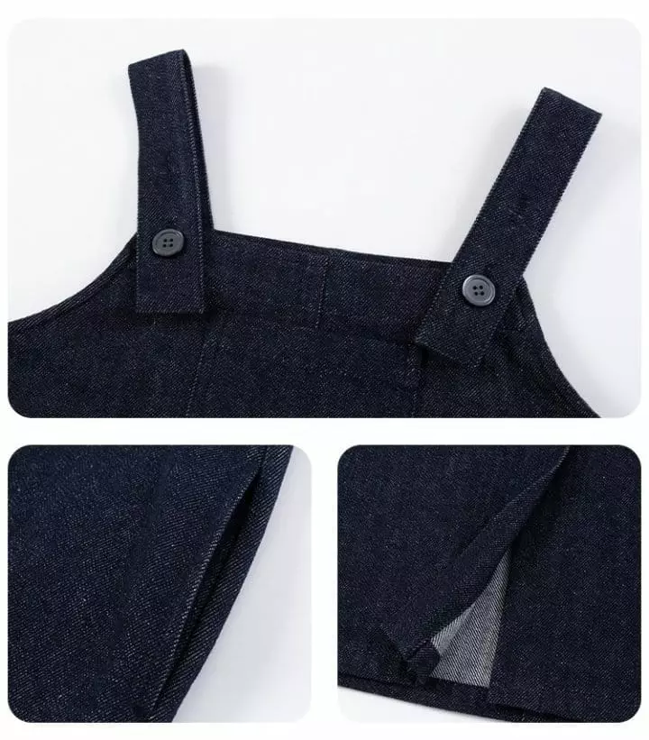 Ciel De Maman - Korean Children Fashion - #minifashionista - Casual Dungarees Skirt - 12