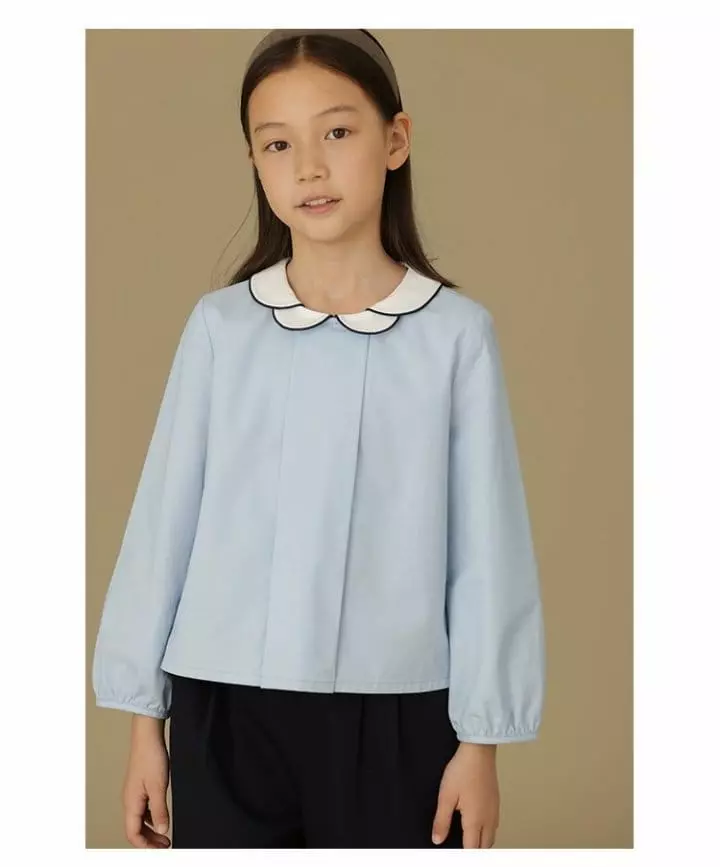 Ciel De Maman - Korean Children Fashion - #minifashionista - Flower Blouse - 2