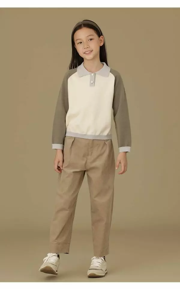Ciel De Maman - Korean Children Fashion - #prettylittlegirls - Flo Neck Sweater - 2