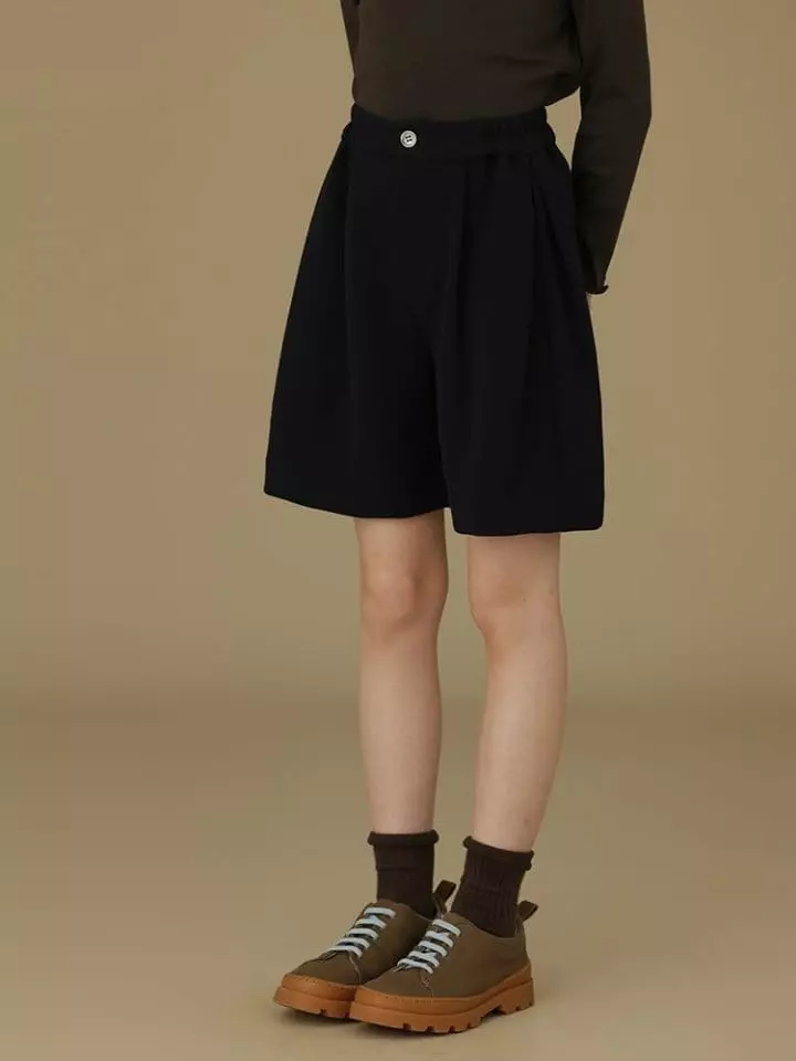 Ciel De Maman - Korean Children Fashion - #todddlerfashion - Front Wrinkle Shorts - 10