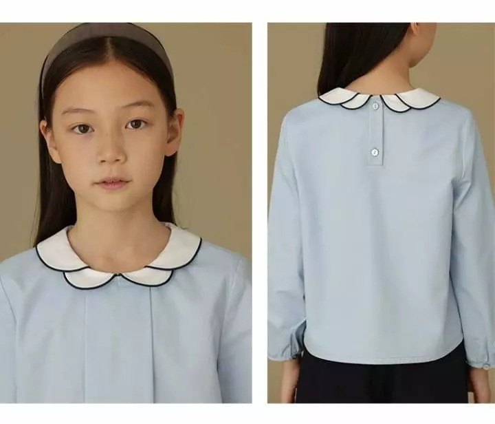 Ciel De Maman - Korean Children Fashion - #toddlerclothing - Flower Blouse - 5