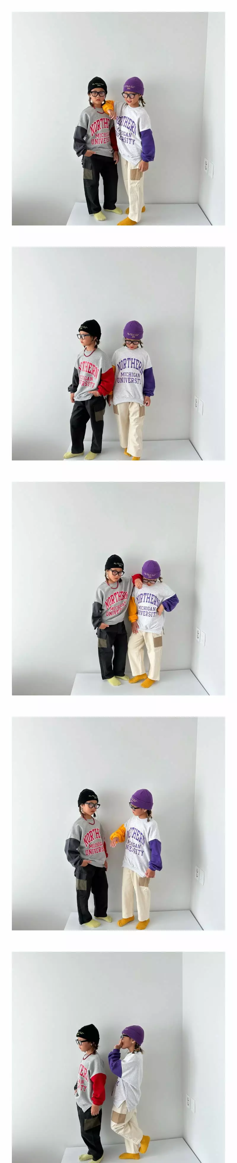 Cotton Candy - Korean Children Fashion - #todddlerfashion - Entic Sweatshirt - 3