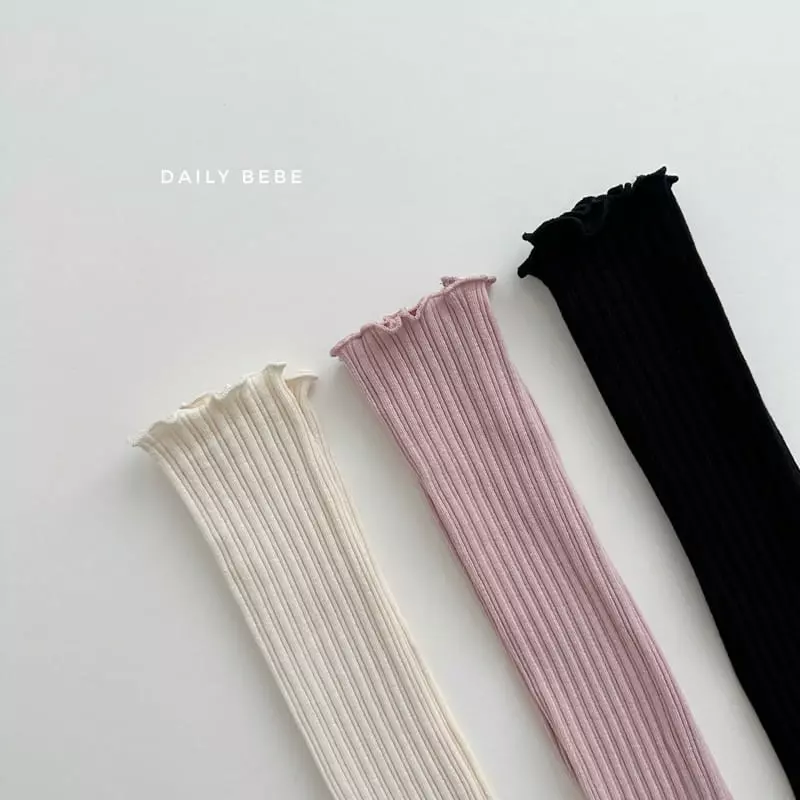 Daily Bebe - Korean Children Fashion - #kidsshorts - Daily Knee Socks - 4