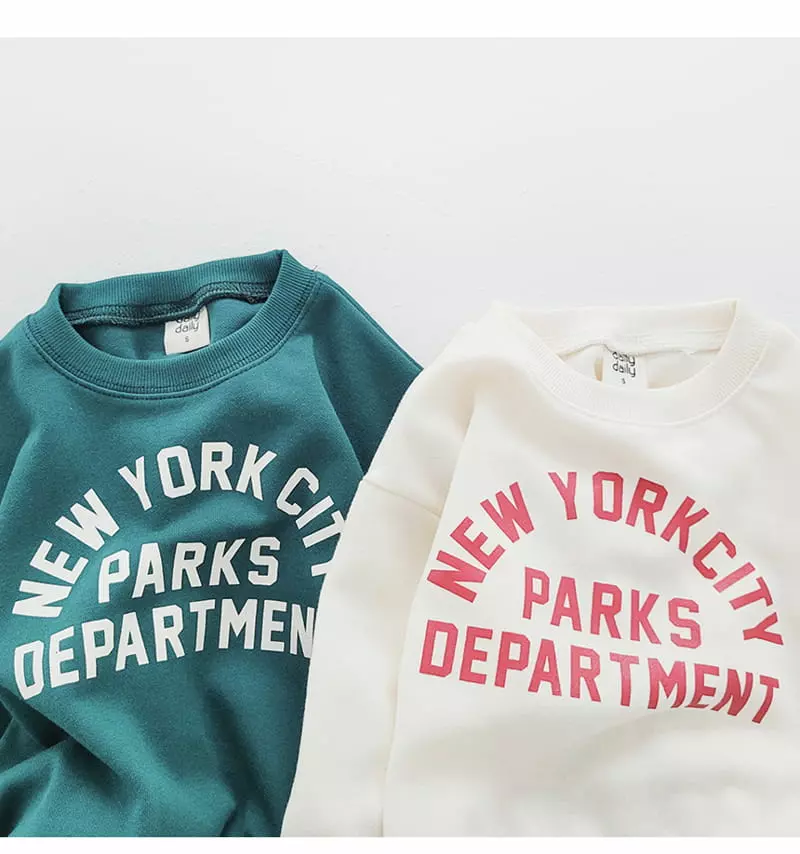 Daily Daily - Korean Children Fashion - #childrensboutique - New York Top Bottom Set - 12