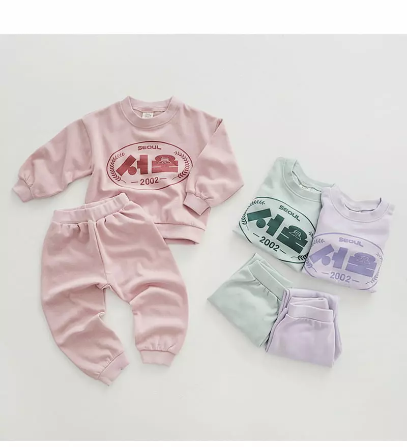 Daily Daily - Korean Children Fashion - #littlefashionista - Seoul Palace Top Bottom Set - 6