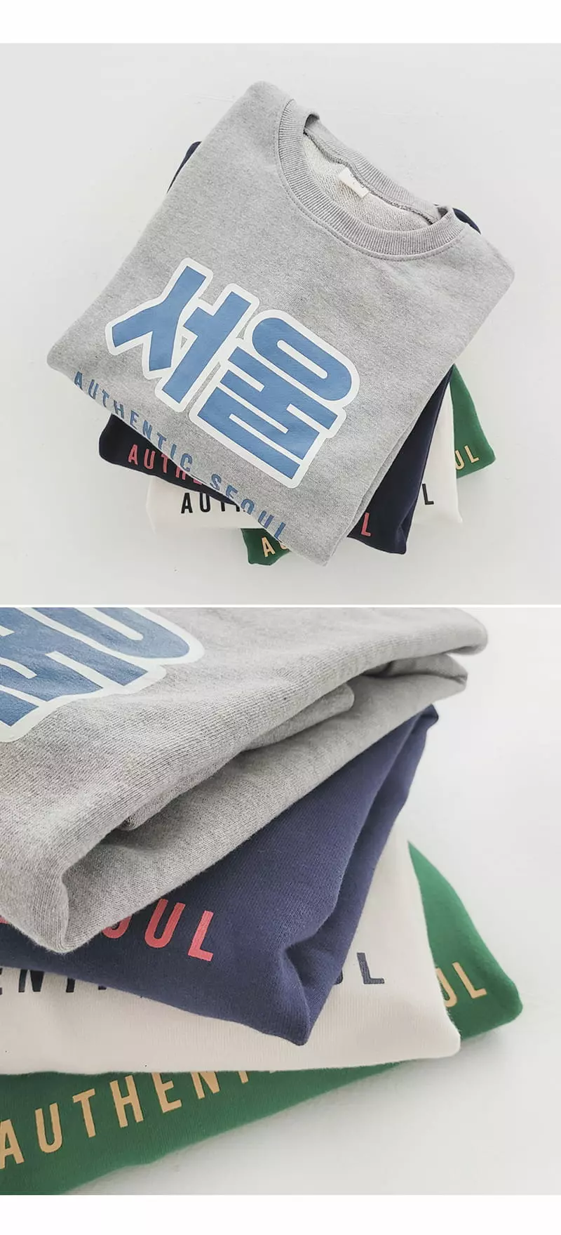 Daily Daily - Korean Women Fashion - #restrostyle - Mom Seoul Athentic Sweatshirt - 3