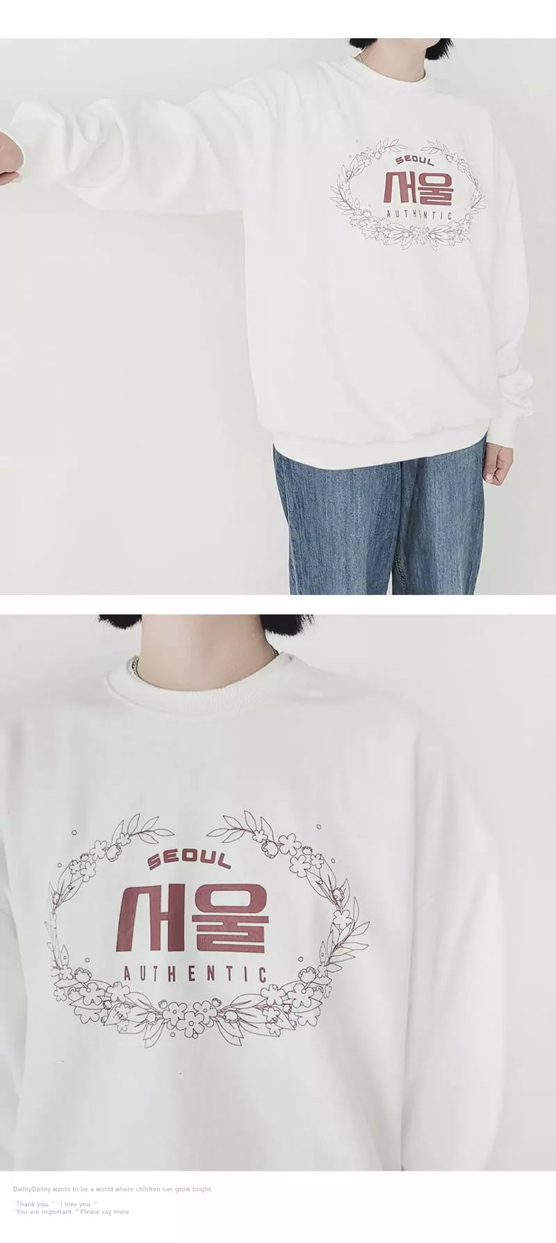 Daily Daily - Korean Women Fashion - #shopsmall - Mom Seoul Atena Sweatshirt - 6
