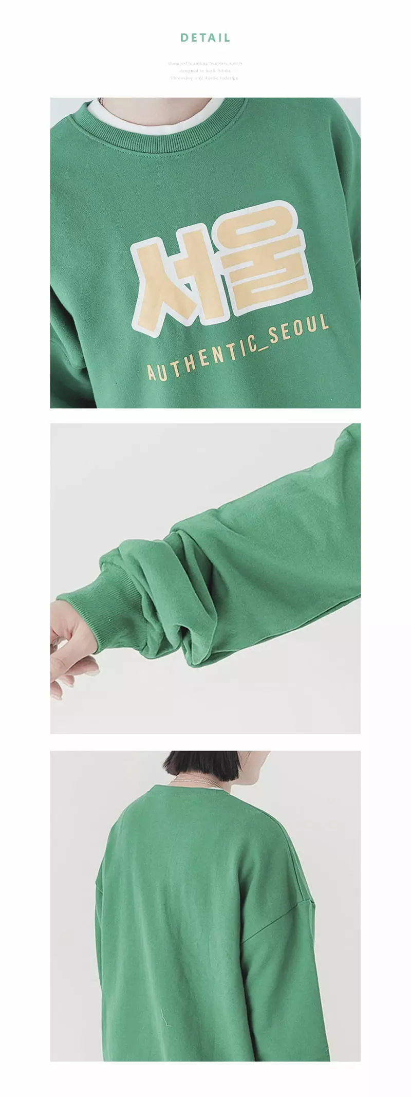Daily Daily - Korean Women Fashion - #womensfashion - Mom Seoul Athentic Sweatshirt - 9