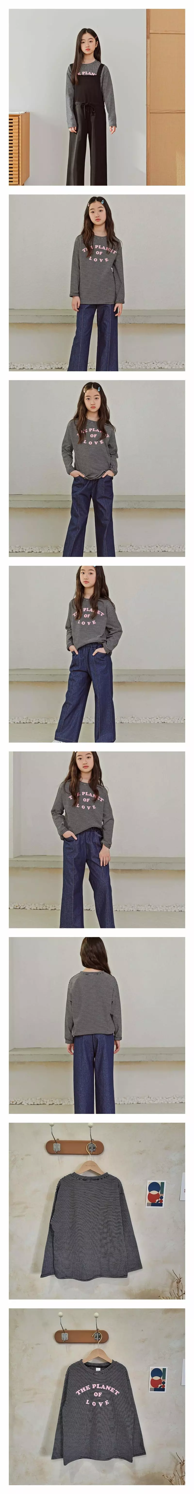 Dawon - Korean Children Fashion - #Kfashion4kids - Love Basic Tee 2