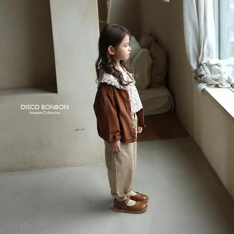 Disco Bonbon - Korean Children Fashion - #littlefashionista - Bibibik Collar Blouse - 9