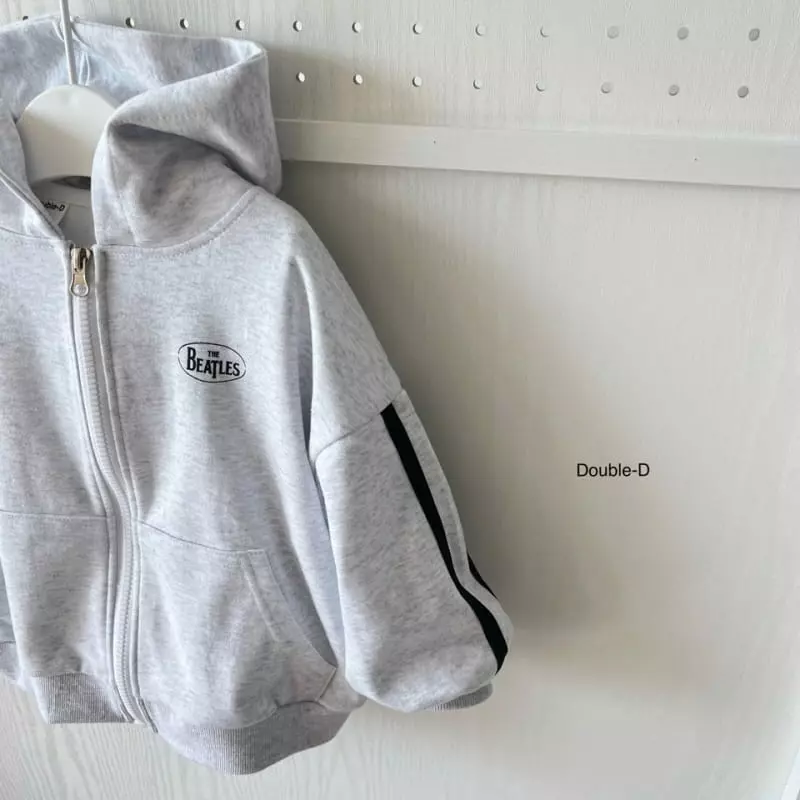 Doubled - Korean Children Fashion - #Kfashion4kids - Beetles Hoody ZIP-up - 7