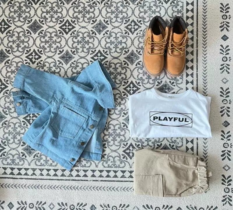 Doubled - Korean Children Fashion - #discoveringself - Play Tee - 5