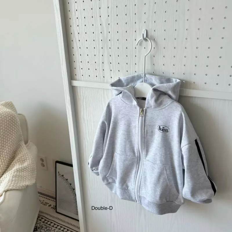 Doubled - Korean Children Fashion - #fashionkids - Beetles Hoody ZIP-up - 3