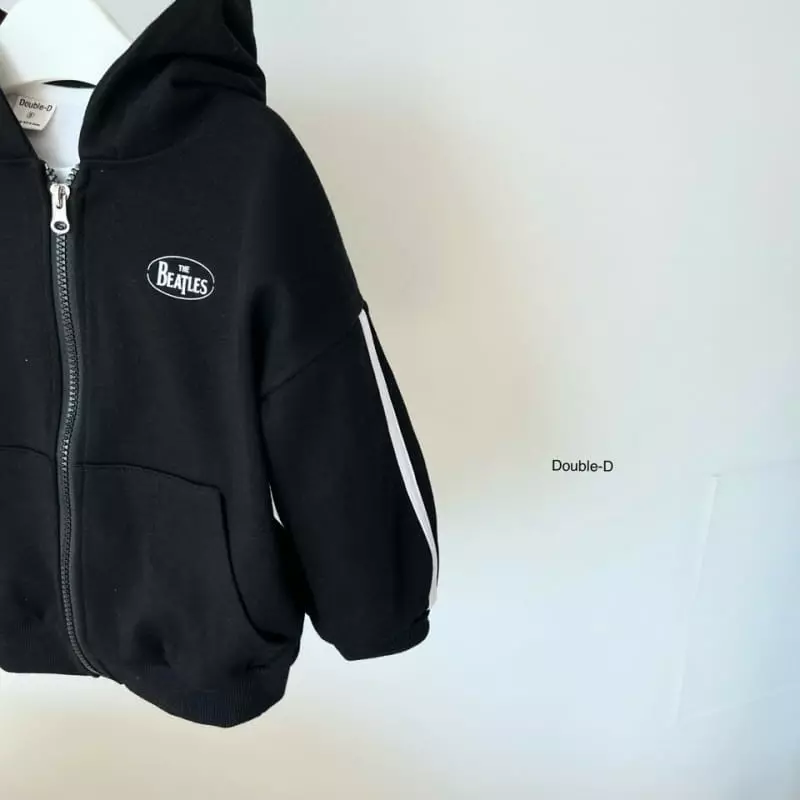 Doubled - Korean Children Fashion - #kidsstore - Beetles Hoody ZIP-up - 5