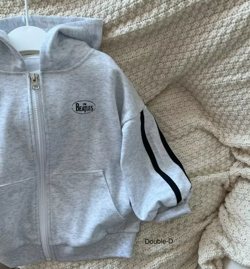 Doubled - Korean Children Fashion - #kidzfashiontrend - Beetles Hoody ZIP-up - 6
