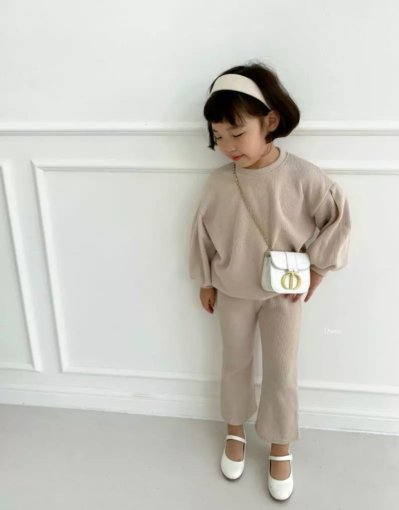Dsaint - Korean Children Fashion - #Kfashion4kids - Love Pugg Set - 3