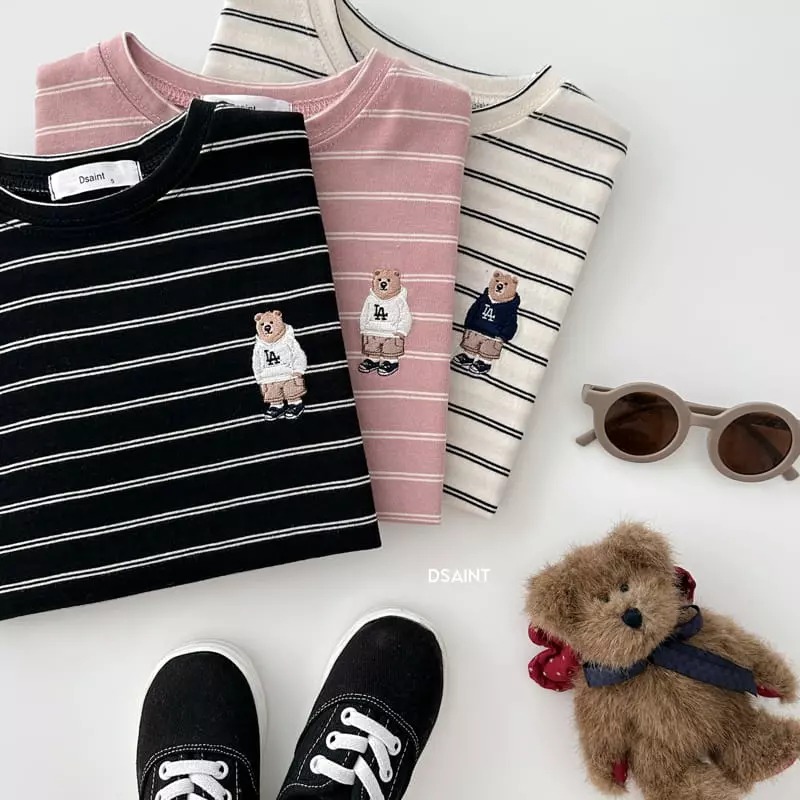 Dsaint - Korean Children Fashion - #childofig - LA Bear Tee - 5