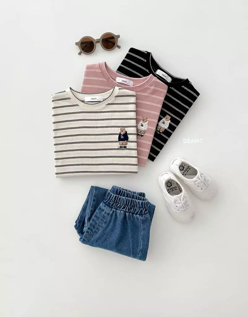 Dsaint - Korean Children Fashion - #childofig - LA Bear Tee - 6