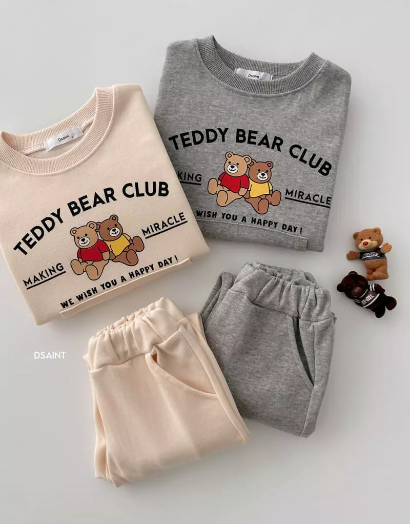 Dsaint - Korean Children Fashion - #childofig - Teddy Set - 7