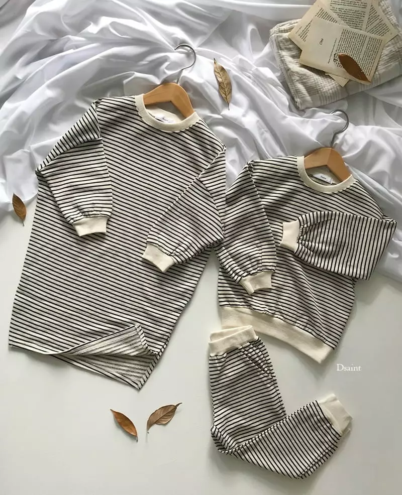 Dsaint - Korean Children Fashion - #childofig - Yam Top Bottom Set - 4