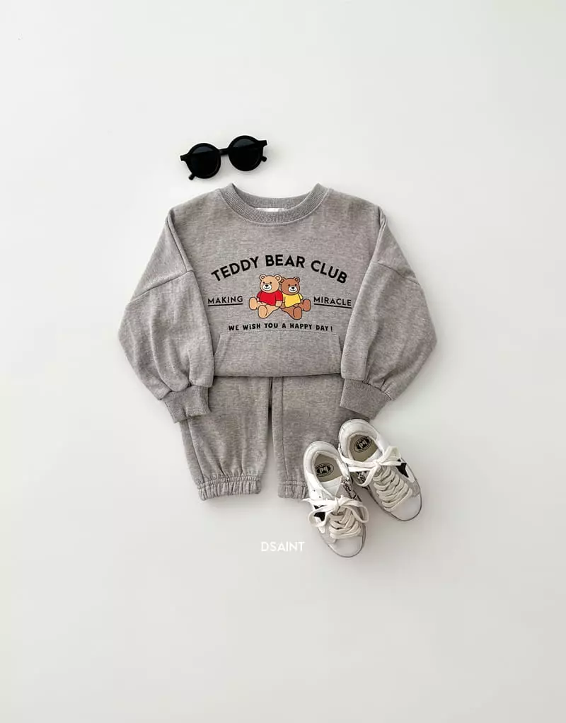 Dsaint - Korean Children Fashion - #designkidswear - Teddy Set - 9