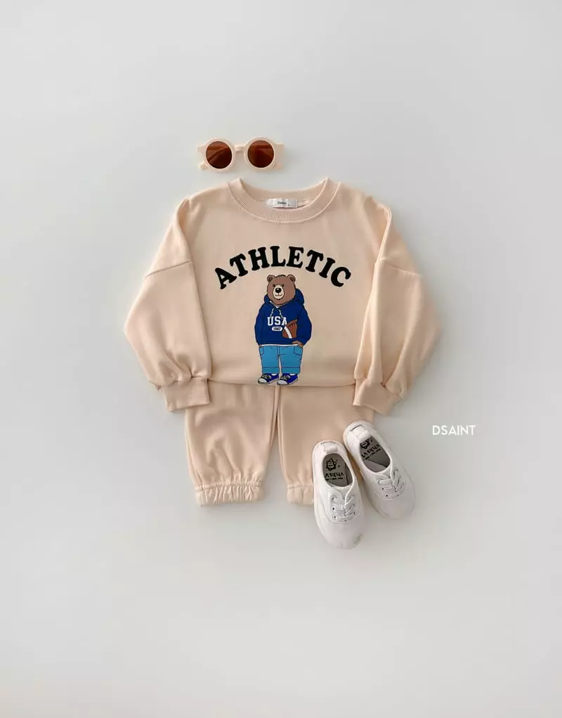 Dsaint - Korean Children Fashion - #childrensboutique - Sport Bear Set - 4