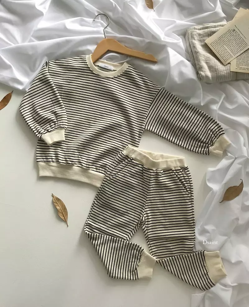 Dsaint - Korean Children Fashion - #designkidswear - Yam Top Bottom Set - 6