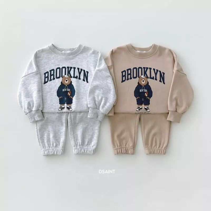 Dsaint - Korean Children Fashion - #discoveringself - Brook Bear Set