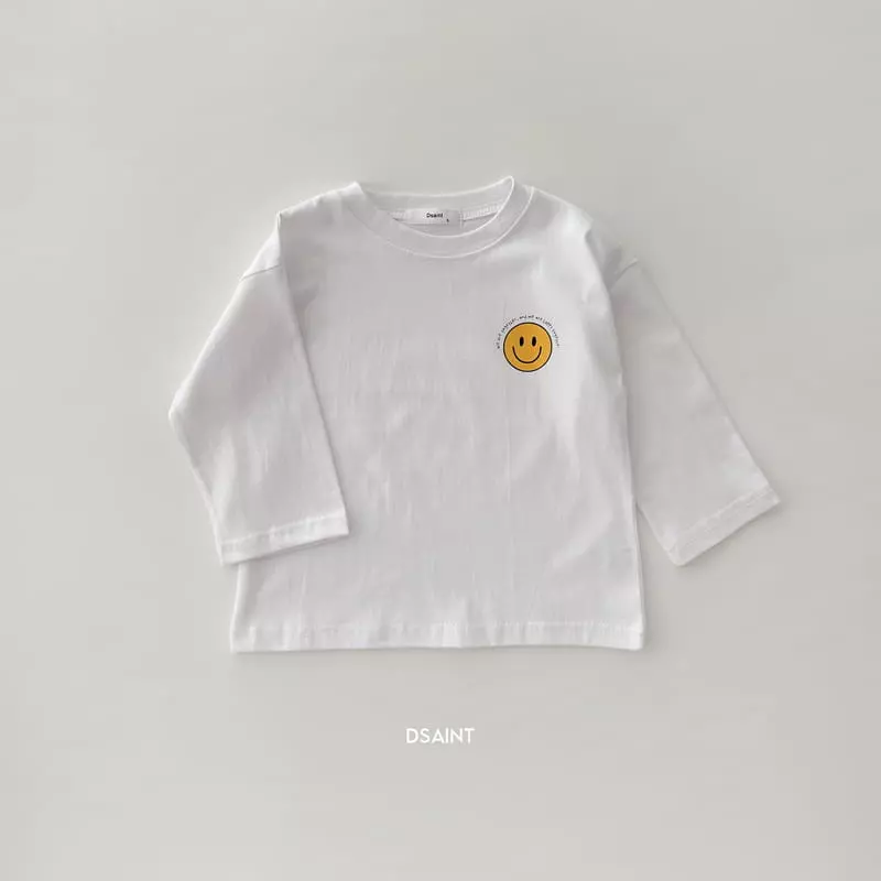 Dsaint - Korean Children Fashion - #discoveringself - Together Smile Tee - 2