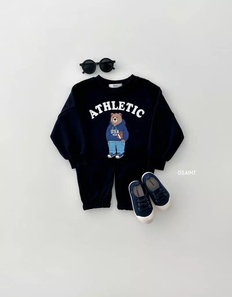 Dsaint - Korean Children Fashion - #fashionkids - Sport Bear Set - 6