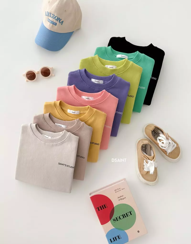 Dsaint - Korean Children Fashion - #kidsshorts - Saint Sweatshirt - 2