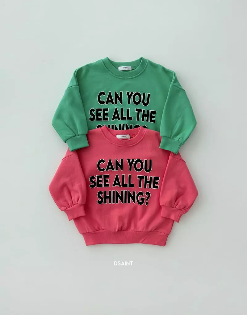 Dsaint - Korean Children Fashion - #kidsstore - Can U Sweatshirt