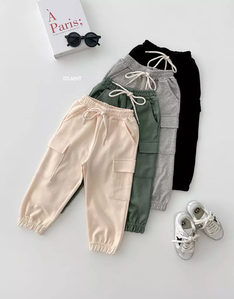Dsaint - Korean Children Fashion - #kidzfashiontrend - Cargo Daily Pants