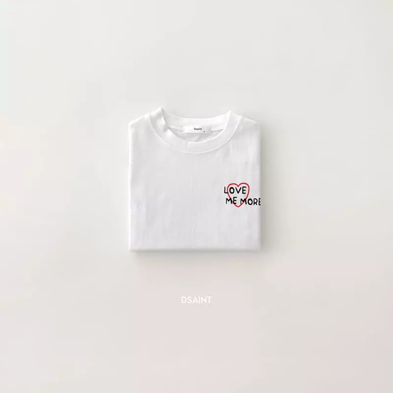 Dsaint - Korean Children Fashion - #kidzfashiontrend - Love Me More Tee