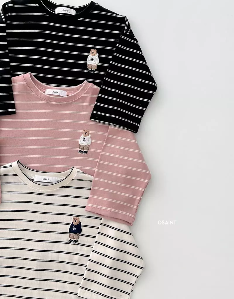 Dsaint - Korean Children Fashion - #littlefashionista - LA Bear Tee