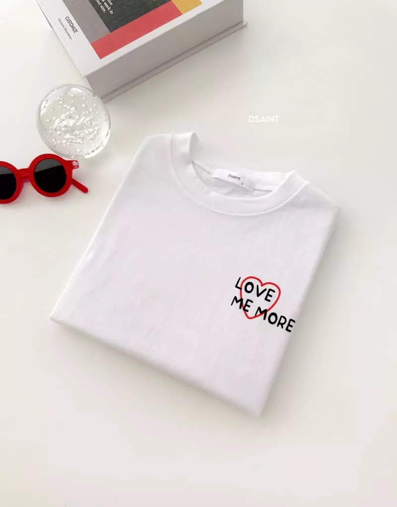 Dsaint - Korean Children Fashion - #littlefashionista - Love Me More Tee - 3