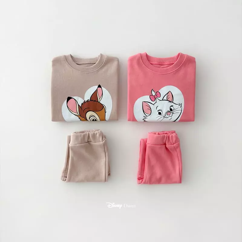 Dsaint - Korean Children Fashion - #littlefashionista - Ani Heart Set - 2
