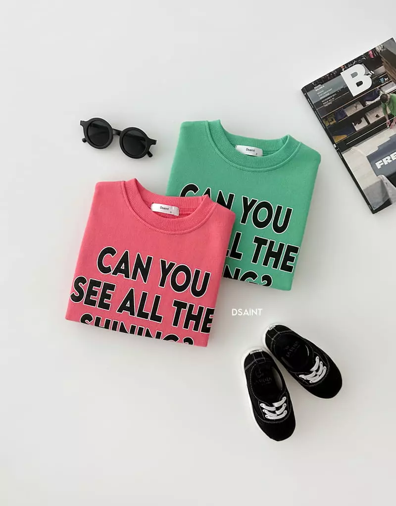 Dsaint - Korean Children Fashion - #magicofchildhood - Can U Sweatshirt - 5