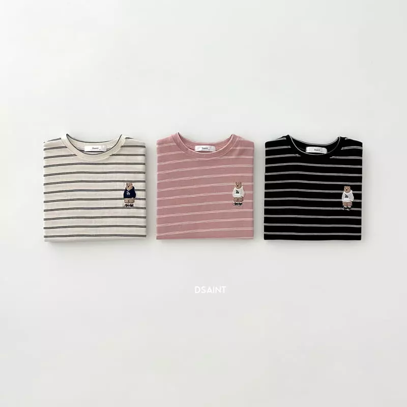 Dsaint - Korean Children Fashion - #magicofchildhood - LA Bear Tee - 2