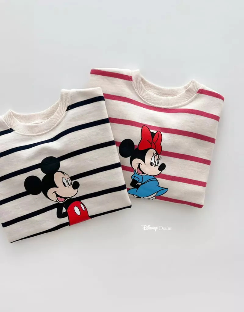 Dsaint - Korean Children Fashion - #minifashionista - Line St Sweatshirt - 3