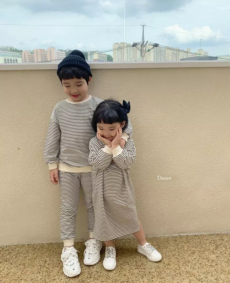 Dsaint - Korean Children Fashion - #minifashionista - Yam Top Bottom Set