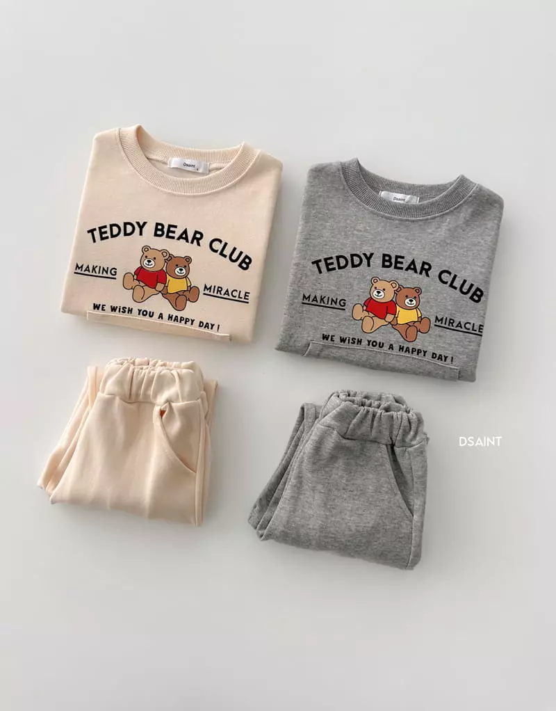 Dsaint - Korean Children Fashion - #prettylittlegirls - Teddy Set - 3