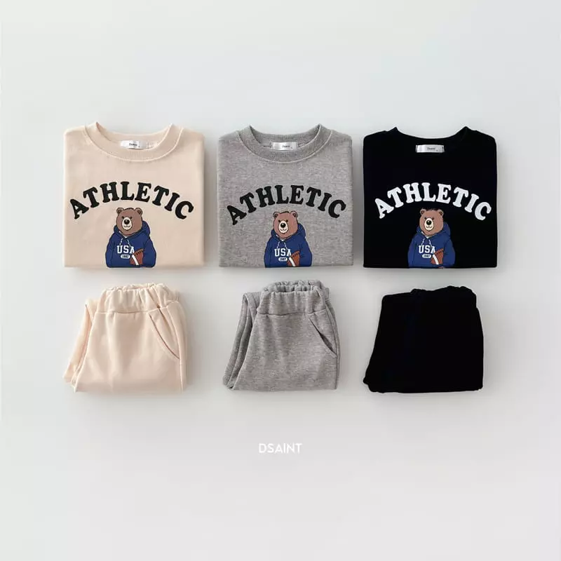 Dsaint - Korean Children Fashion - #stylishchildhood - Sport Bear Set