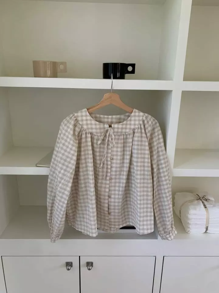 Enten - Korean Women Fashion - #momslook - Erica Blouse - 9