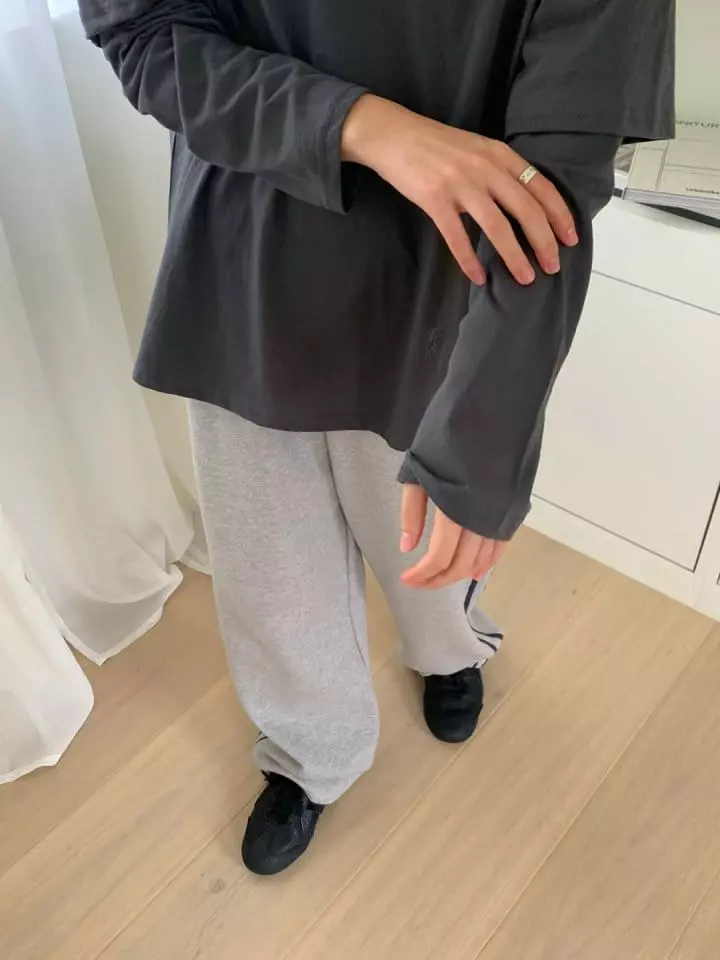 Enten - Korean Women Fashion - #momslook - Piping Pants - 2