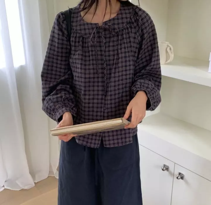 Enten - Korean Women Fashion - #pursuepretty - Erica Blouse - 4
